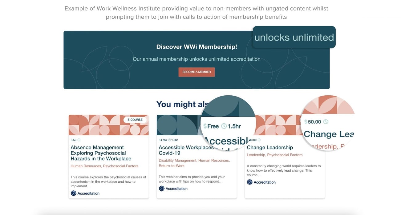 Provide value to members with gated content and reap the rewards 