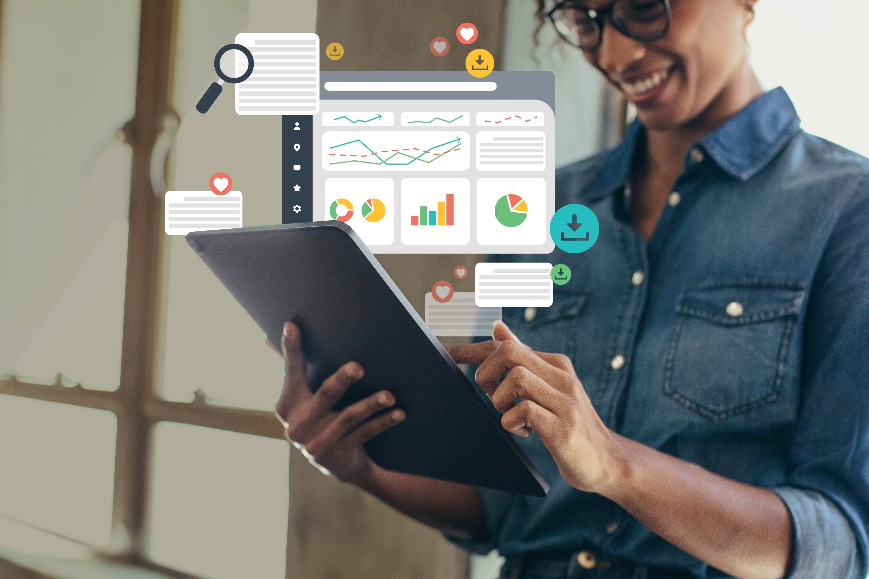 Member engagement website features