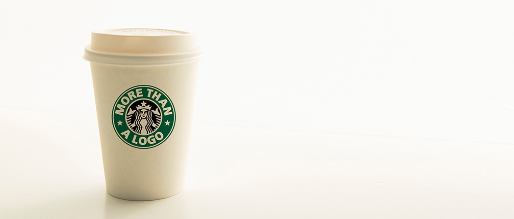 Rebrand blog coffee cup